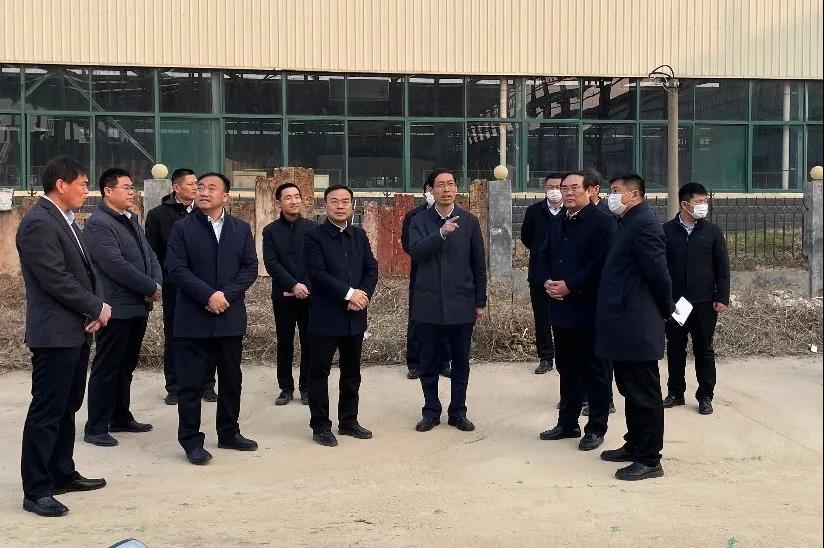 王營區(qū)長調研天意機械大宗固體廢物循環(huán)利用項目