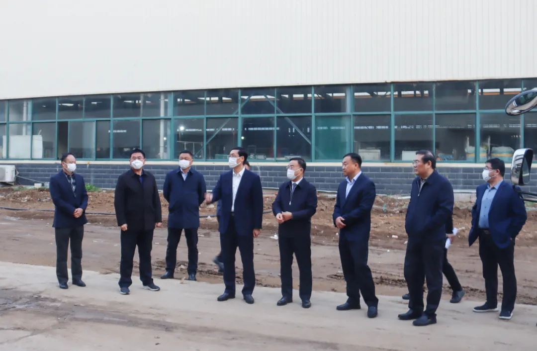 王營(yíng)調(diào)研天意機(jī)械大宗固廢智能裝備研發(fā)生產(chǎn)項(xiàng)目